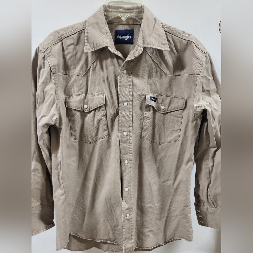 Wrangler pearl snap